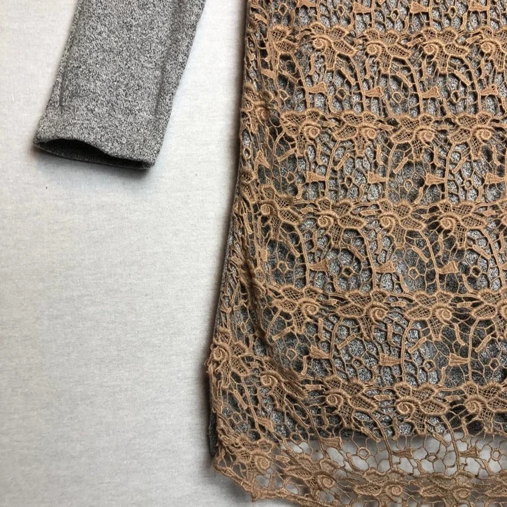 ANTHRO Dolan Le Pompe Eyelet Sweatshirt S - Picture 4 of 8